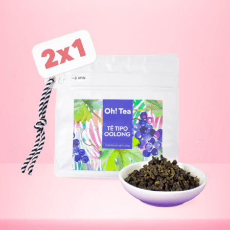 2x1 Té en Hebras - Uva Oolong